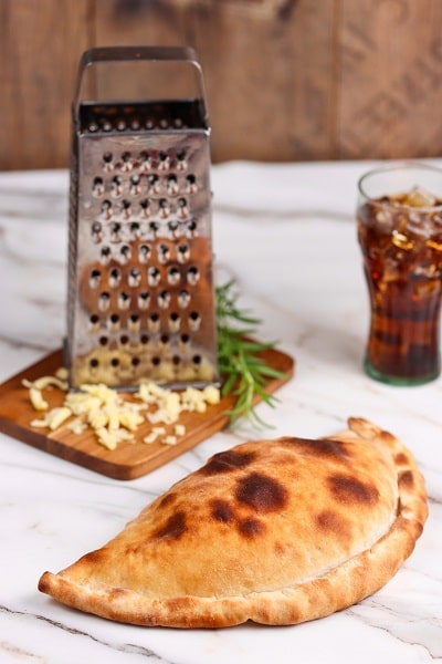 Calzone från Restaurang Lokus