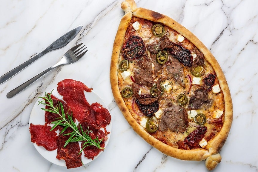 Oxfilépizza från Lokus