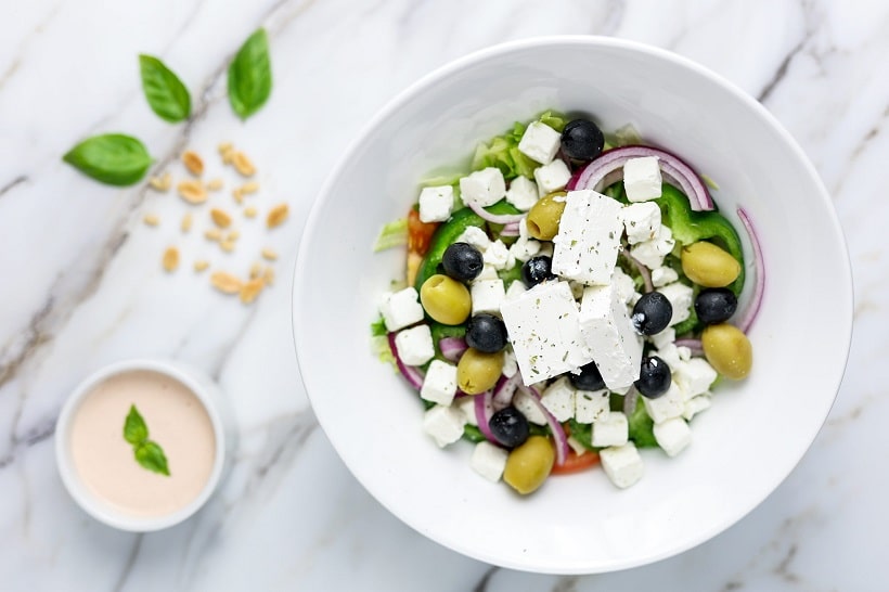 Sallad från Restaurang Lokus